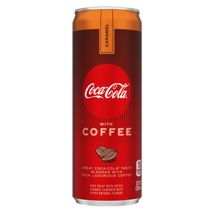 Coca-Cola with Coffee Caramel 12oz Can