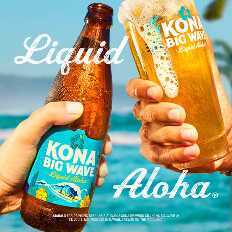 Kona Big Wave Premium Beer 12pk 12oz Bottles 4.4% ABV