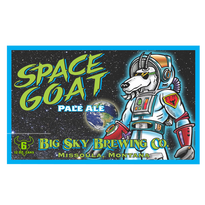 Big Sky Brewing Co. Space Goat Pale Ale 6pk 12oz