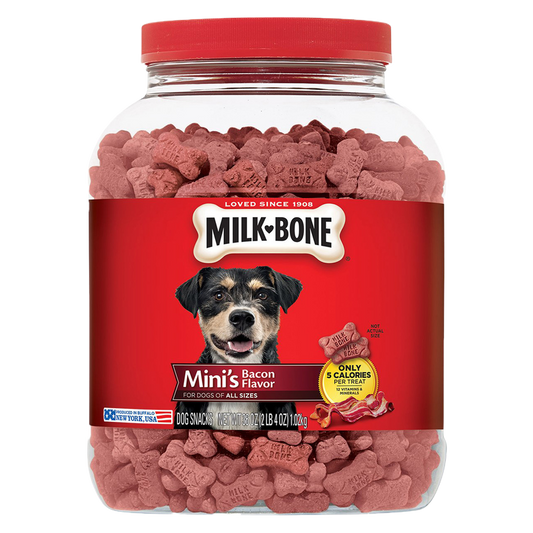 Milk-Bone Mini Bacon Dog Snacks 36oz
