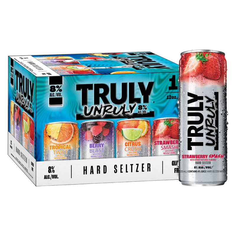 Truly Hard Seltzer Unruly Variety Pack 12pk 12oz Can 8.0% ABV
