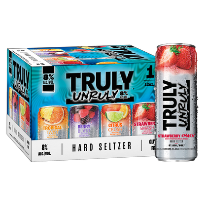 Truly Hard Seltzer Unruly Variety Pack 12pk 12oz Can 8.0% ABV
