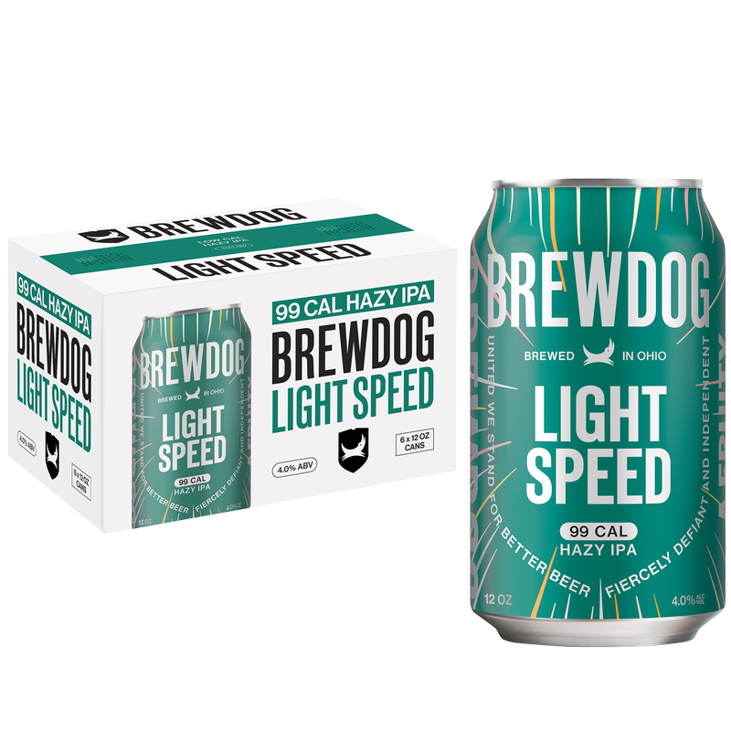 BrewDog Light Speed Session IPA 6pk 12oz Can 4.0% ABV