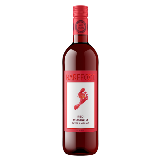 Barefoot Red Moscato 750ml