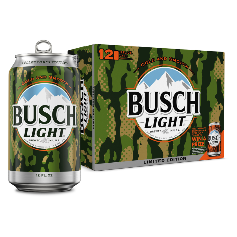 Busch Light 12pk 12oz Can 4.1% ABV
