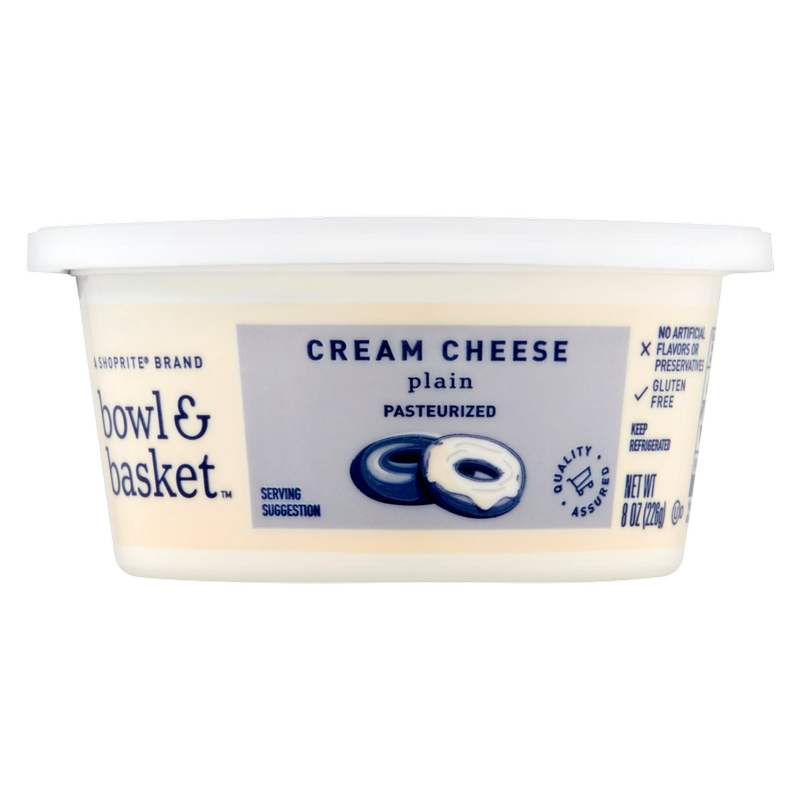 Bowl & Basket Plain Soft Cream Cheese - 8oz
