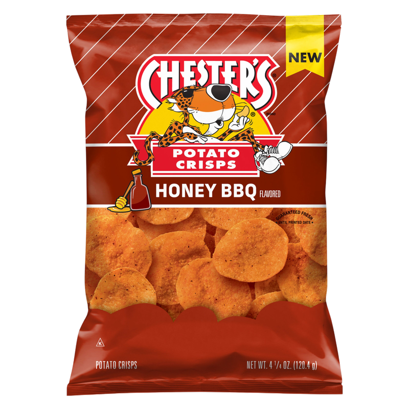 Chester's Fries Potato Crisps Honey BBQ Flavored 4.25oz