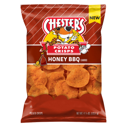 Chester's Fries Potato Crisps Honey BBQ Flavored 4.25oz