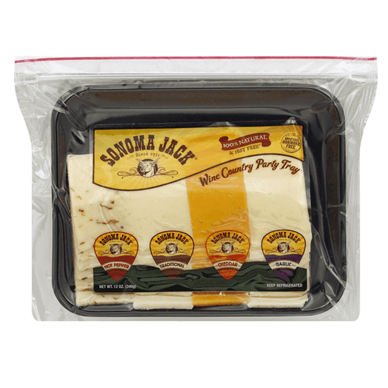 Sonoma Jack Wine Country Cheese Tray - 12oz