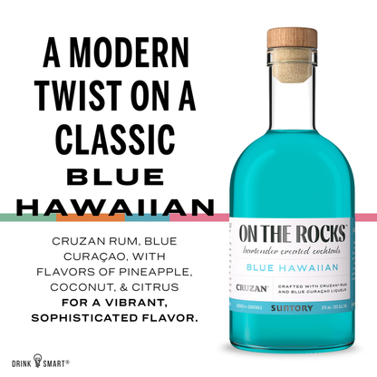 On The Rocks Blue Hawaiian 375ml 20% ABV