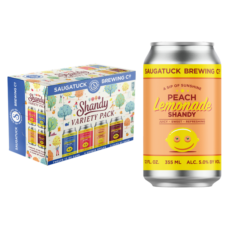 Saugatuck Shandy Variety 12pk 12oz Can 5.0% ABV