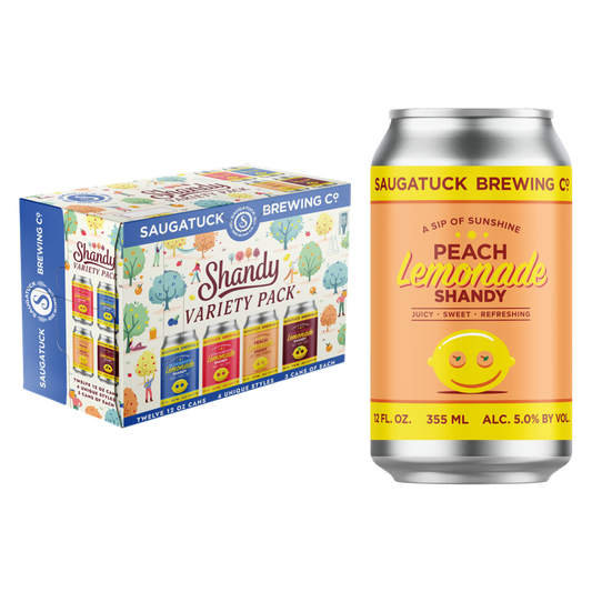 Saugatuck Shandy Variety 12pk 12oz Can 5.0% ABV