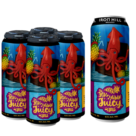 Iron Hill Inkredibly Juicy Pineapple IPA 4pk 16oz Can 6.5% ABV