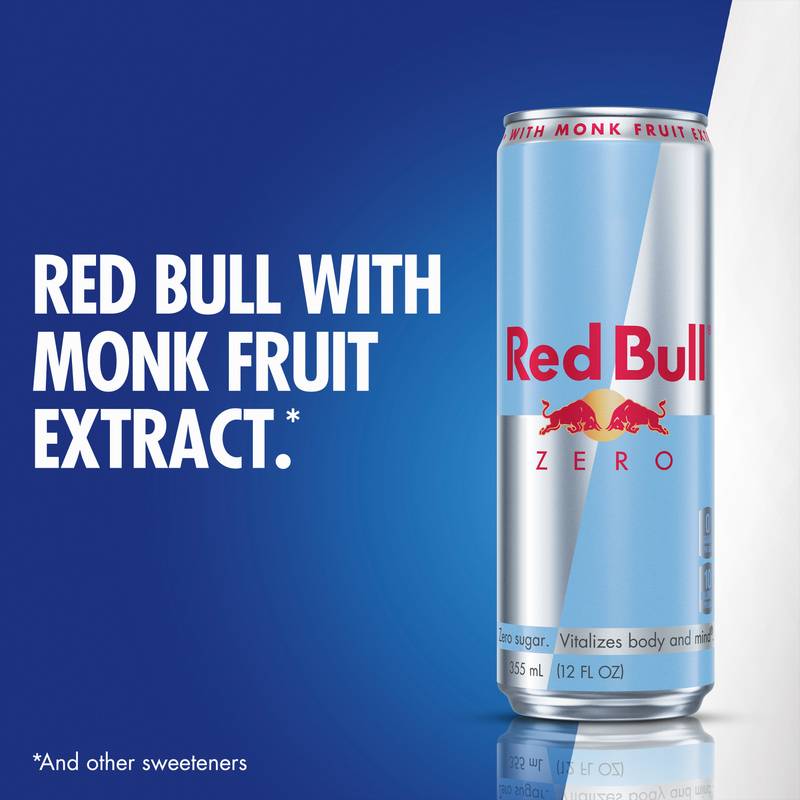Red Bull Energy Drink Zero 12oz Can