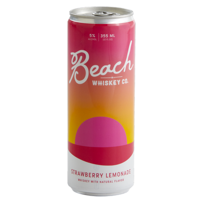 Beach Whiskey Strawberry Lemonade 4pk 12oz Can
