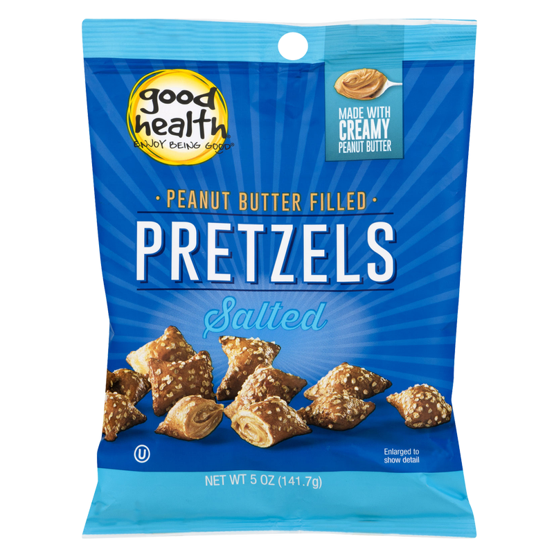 Good Health Salted Peanut Butter Filled Pretzels 5oz