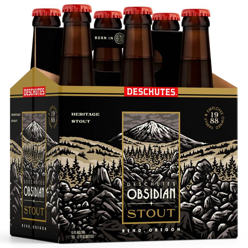 Deschutes Obsidian Stout 6/12oz Bottle
