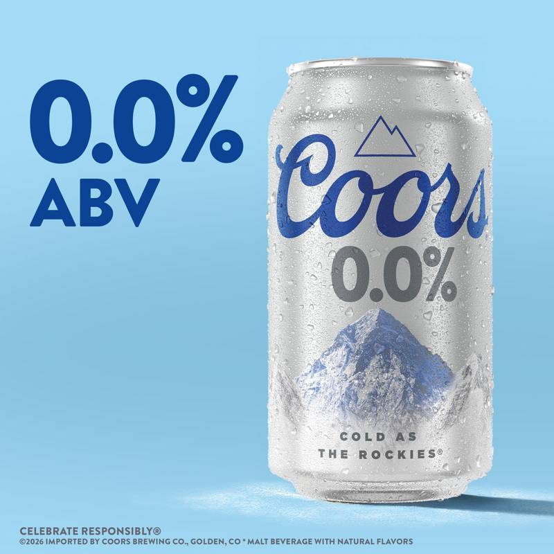 Coors 0.0% 12pk 12oz Can