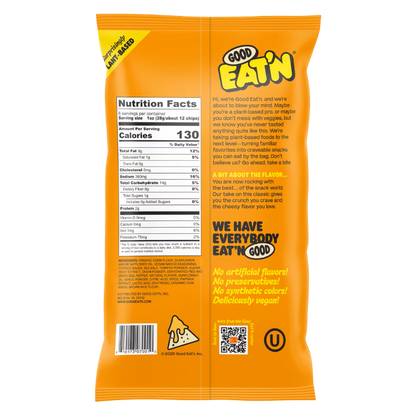 Good Eat'n Nacho Cheeze Tortilla Chips, 6oz