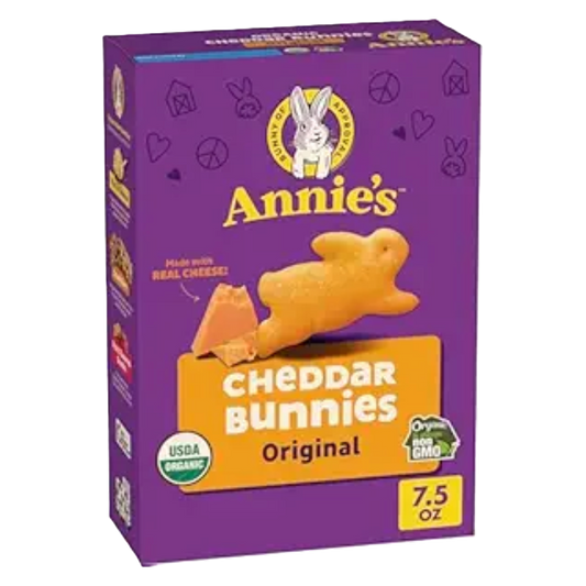 Annie's Organic Cheddar Bunnies Crackers 7.5oz
