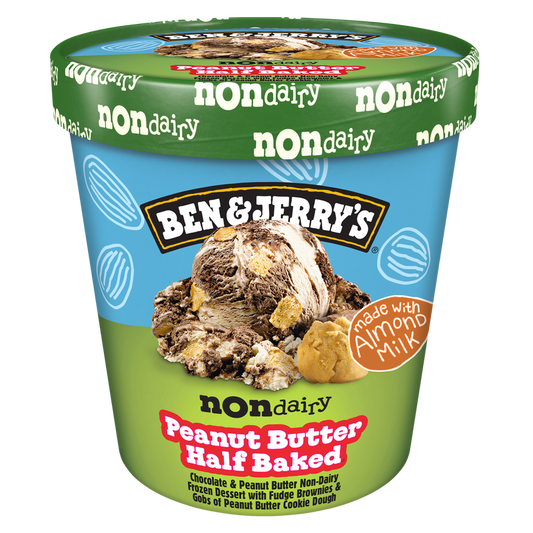 Ben & Jerry's Non-Dairy Peanut Butter Half Baked Pint