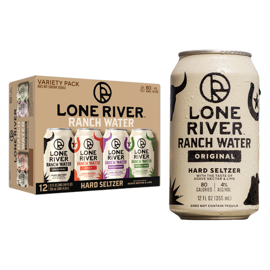 Lone River Ranch Water Hard Seltzer Variety Pack (12Pkc 12 Oz)