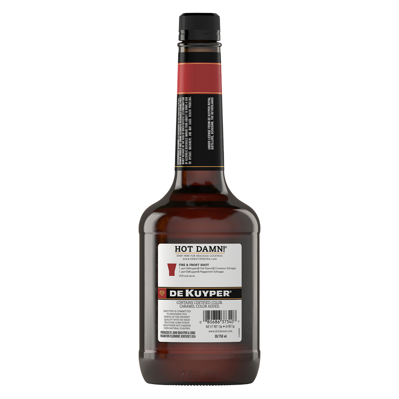 DeKuyper Hot Damn Schnapps 750 ml