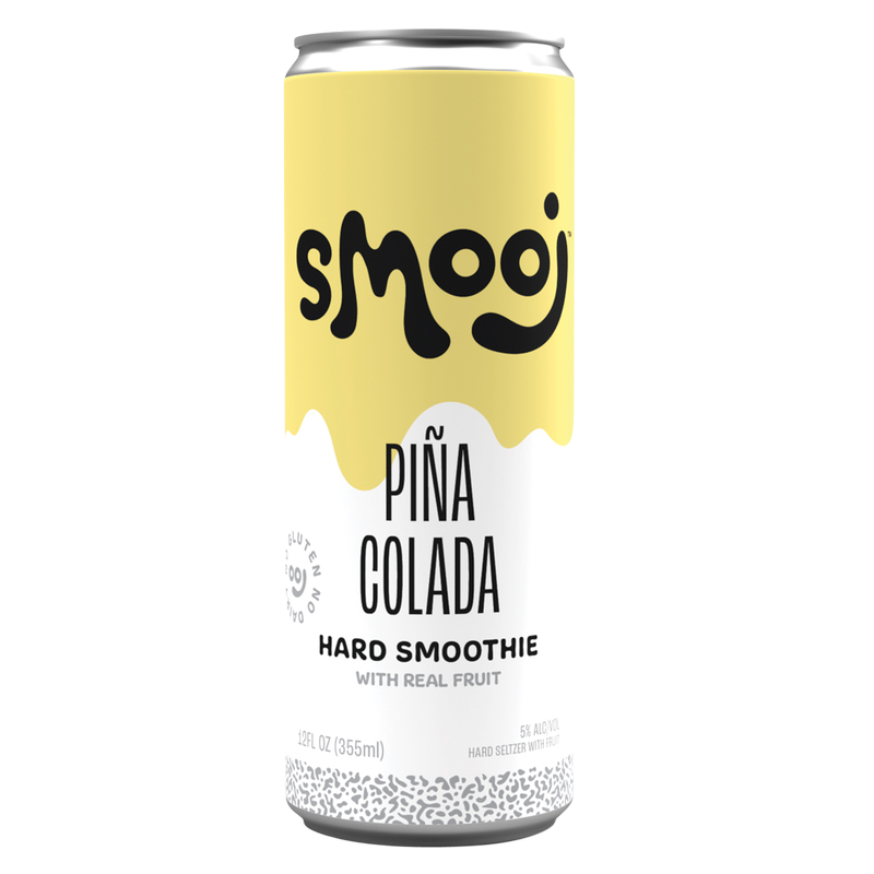 Smooj Pina Colada Hard Seltzer Smoothie 4pk 12oz Can 5.0% ABV