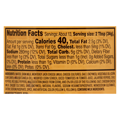 Tostitos Medium Salsa con Queso Dip 15oz