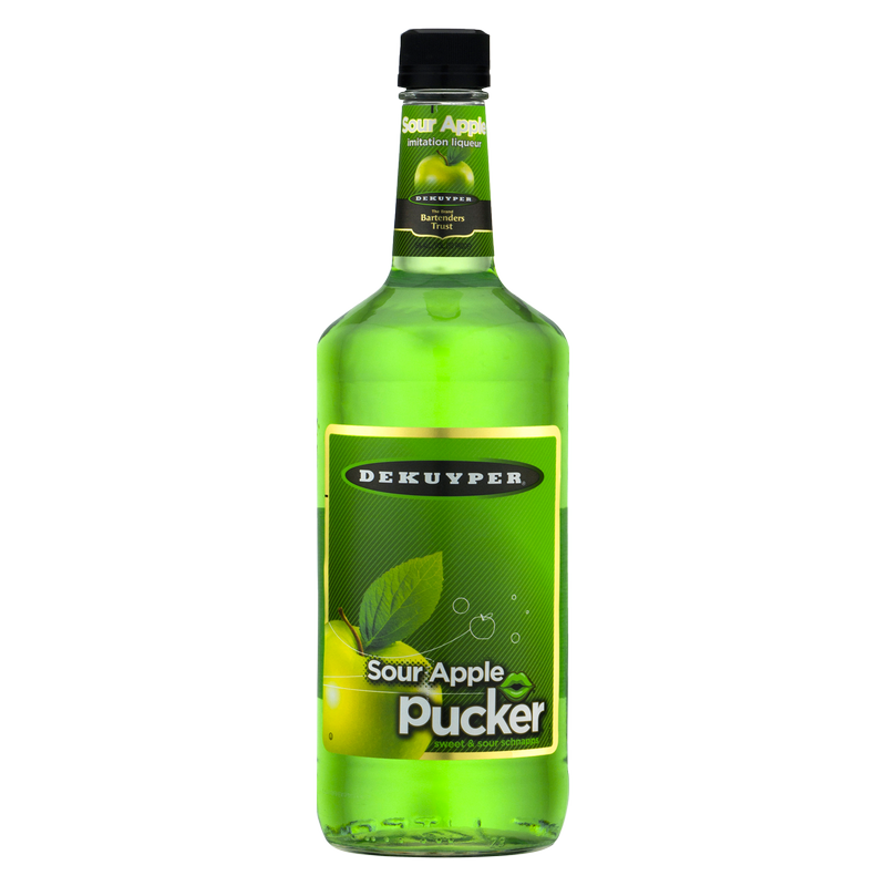 Dekuyper Sour Apple Pucker 1L