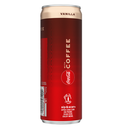 Coca-Cola with Coffee Vanilla 12oz Can