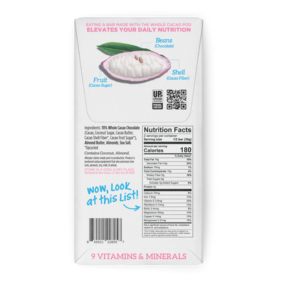 Blue Stripes Chocolate Bar Almond Butter, 2.1 oz