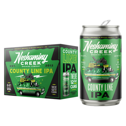 Neshaminy Creek County Line IPA 12pk 12oz Can 6.6% ABV