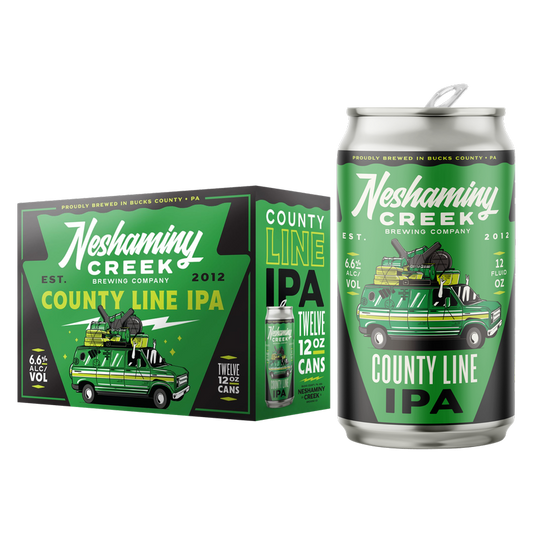 Neshaminy Creek County Line IPA 12pk 12oz Can 6.6% ABV