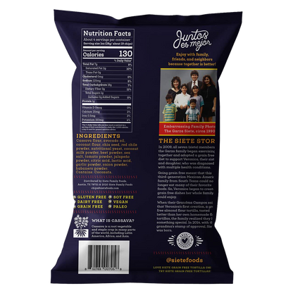 Siete Fuego Tortilla Chips 4oz