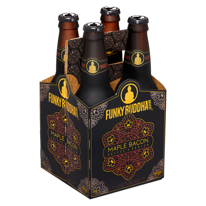 Funky Buddha Maple Bacon Coffee Porter 4pk 12oz Btl 6.5%