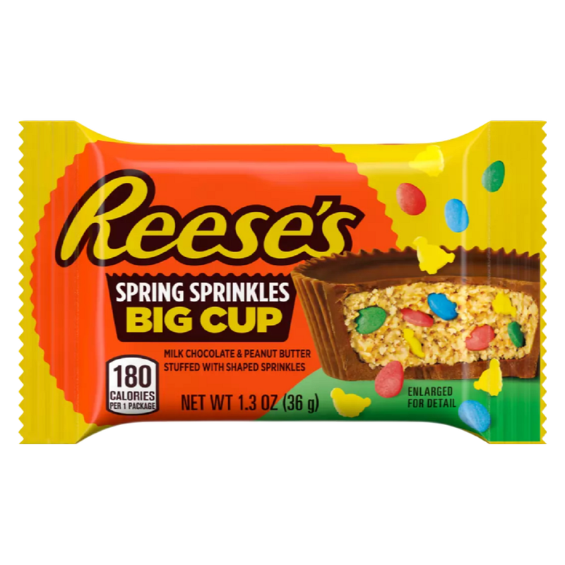 Reese's Spring Sprinkles Big Cup, 1.3oz
