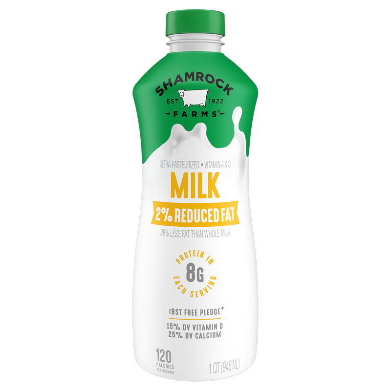 Shamrock Farms 2% White Milk 32oz
