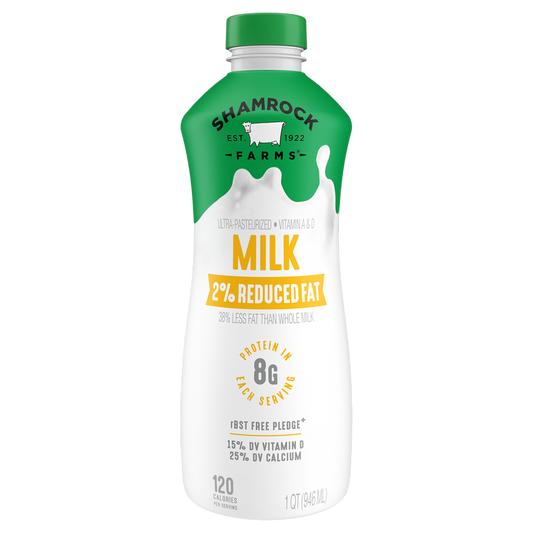 Shamrock Farms 2% White Milk 32oz