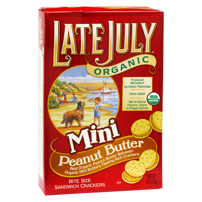 Late July Mini Peanut Butter Crackers 5oz