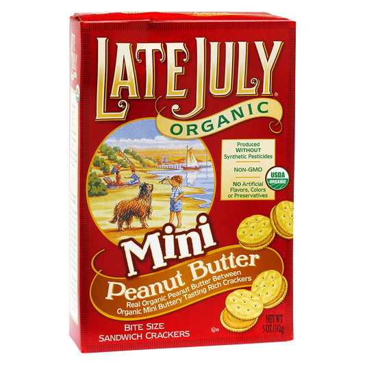 Late July Mini Peanut Butter Crackers 5oz