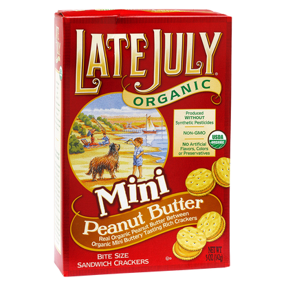 Late July Mini Peanut Butter Crackers 5oz