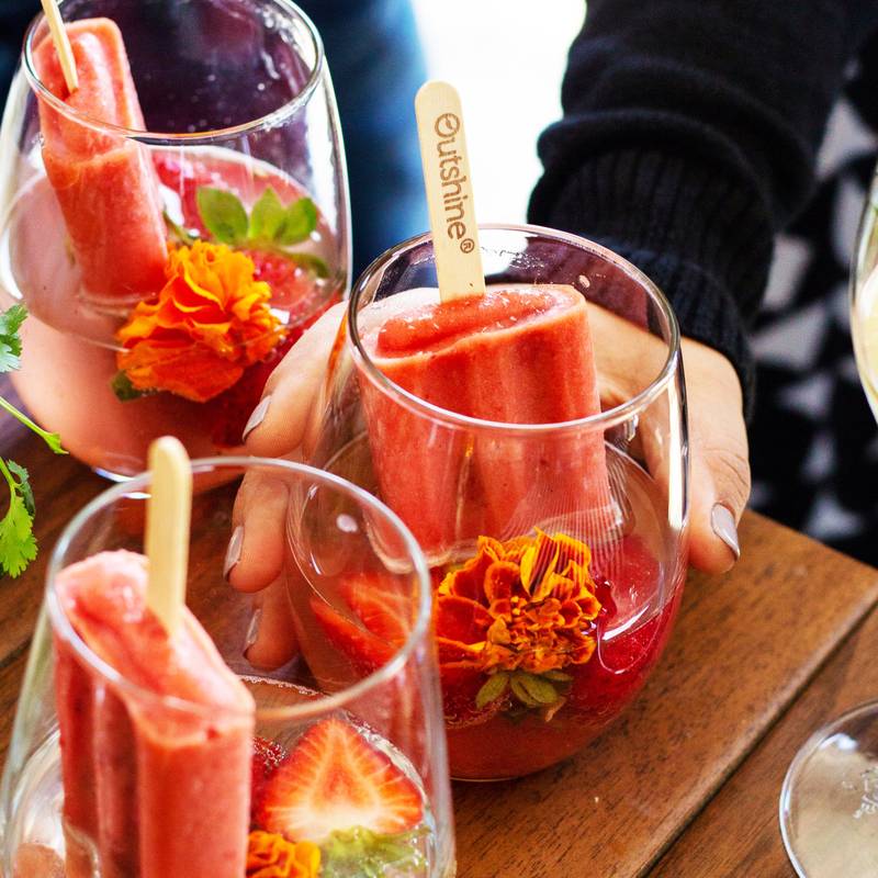 Outshine Strawberry Frozen Fruit Bars, 6ct