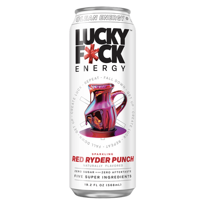 Lucky F*ck Red Ryder Punch Energy Drink 19.2oz Can