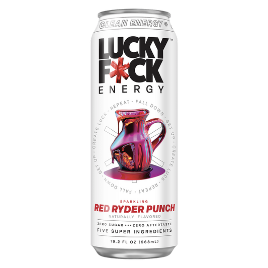 Lucky F*ck Red Ryder Punch Energy Drink 19.2oz Can