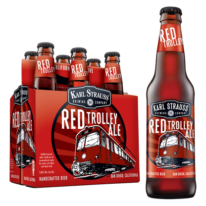 Karl Strauss Brewing Red Trolley Ale 6pk 12oz Btl