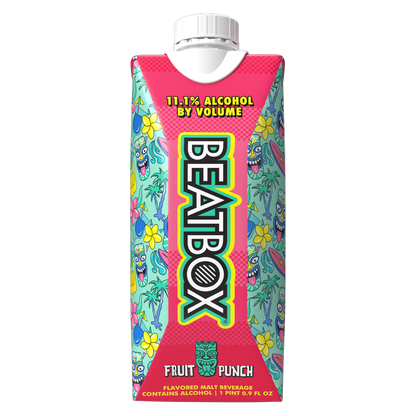 BeatBox Party Punch Variety Pack Malt 6pk 500ml  11.1% ABV