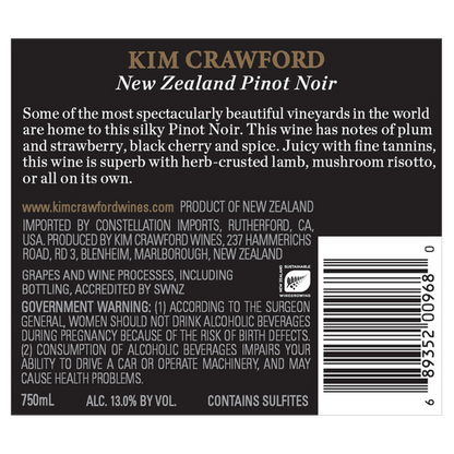 Kim Crawford Pinot Noir 750 ml