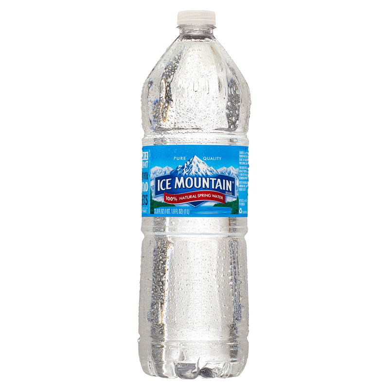 Ice Mountain Natural Spring Water 1L Btl
