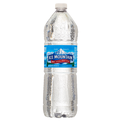 Ice Mountain Natural Spring Water 1L Btl